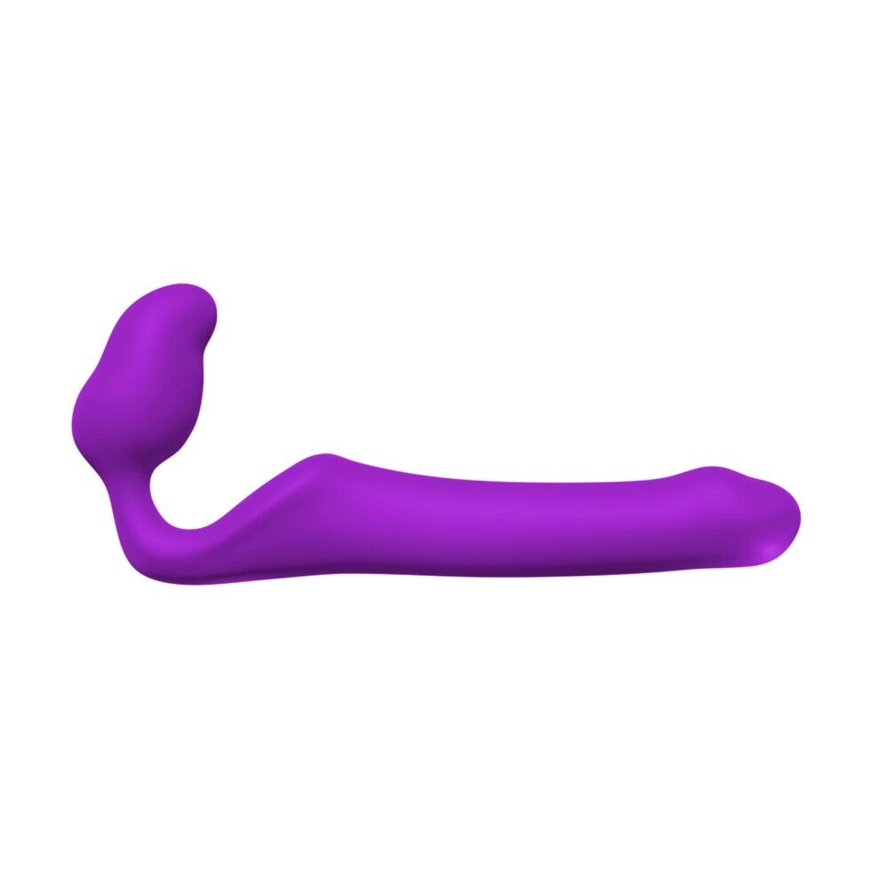 Безремневой страпон Queens M фиолетовый от Adrien Lastic от компании Секс шоп "More Amore" - фото 1