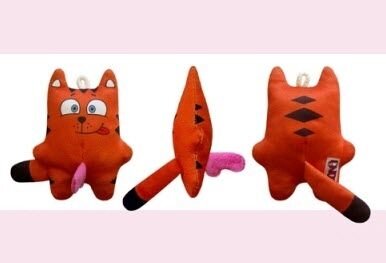 Брелок "Рыжий кот" от компании Секс шоп "More Amore" - фото 1