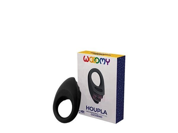 Эрекционное виброкольцо Houpla от WOOOMY (7,5 * 2 см.) от компании Секс шоп "More Amore" - фото 1