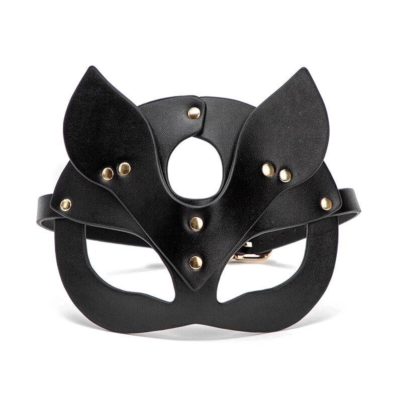 Эротическая маска с ушками (черная) от компании Секс шоп "More Amore" - фото 1