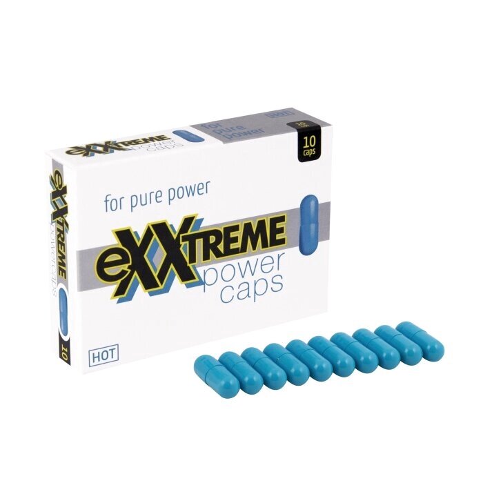 EXXtreme – Энергетические капсулы  10 шт. 44573.07 от компании Секс шоп "More Amore" - фото 1