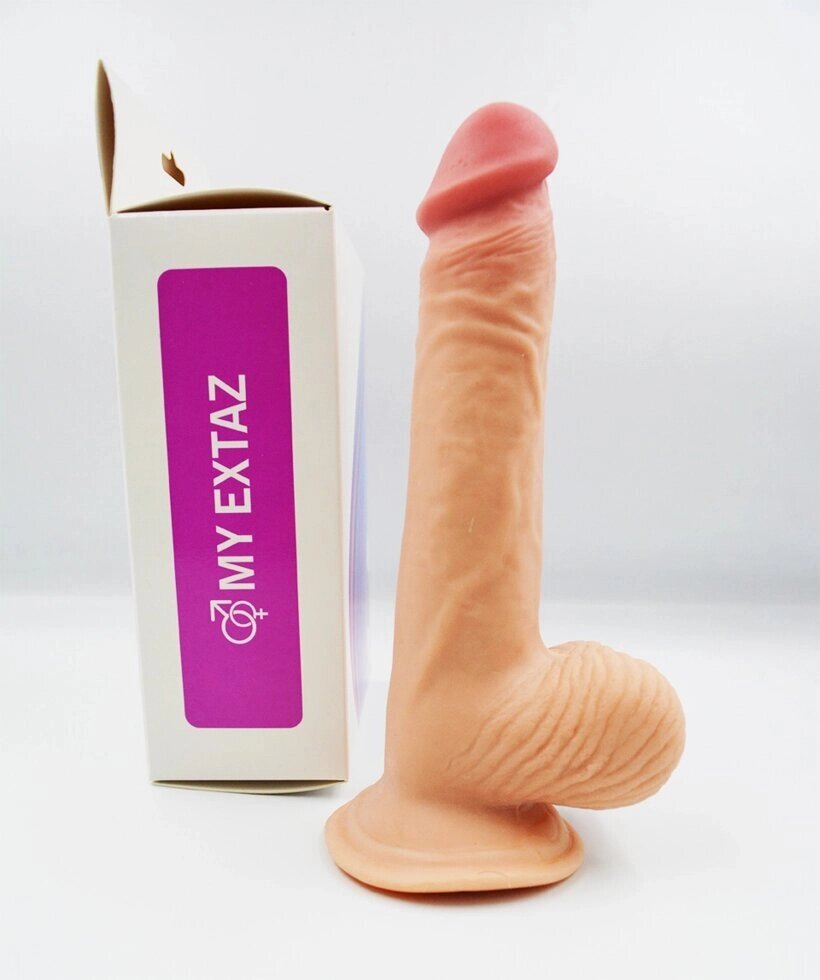 Фаллоимитатор реалистичный MyExtaz бежевый (22) от компании Секс шоп "More Amore" - фото 1
