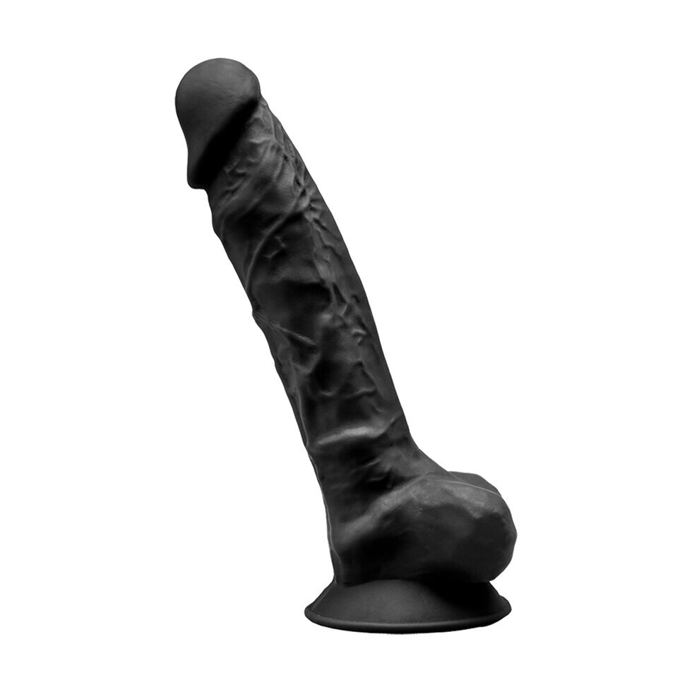 Фаллоимитатор с двойной плотностью Model 1 от SILEXD черный (23*4,7 см.) от компании Секс шоп "More Amore" - фото 1