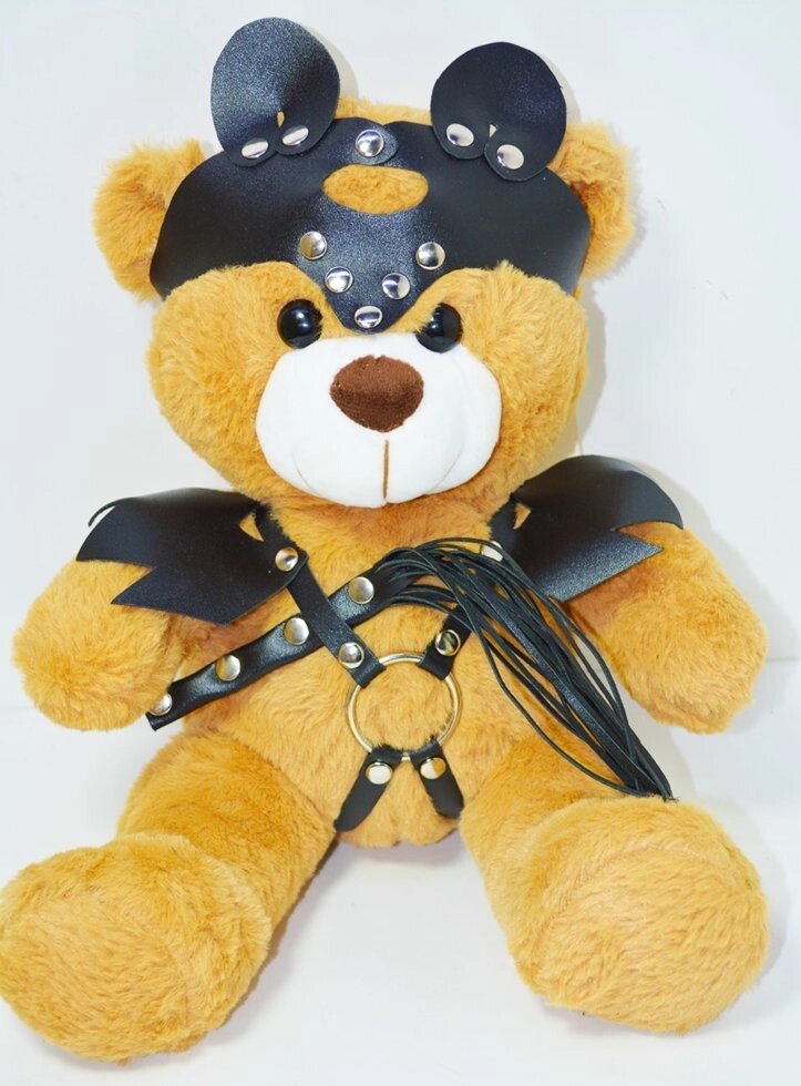 Фетиш медведь с плеткой (игрушка) от компании Секс шоп "More Amore" - фото 1