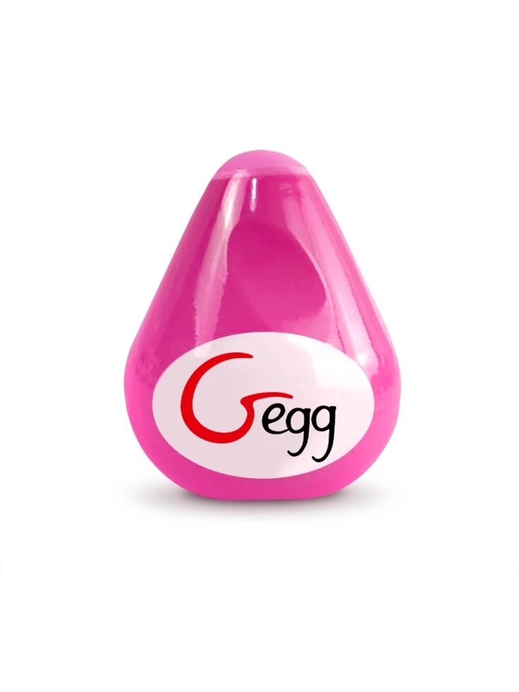Gvibe Gegg Pink - яйцо-мастурбатор, 6.5х5 см. розовый от компании Секс шоп "More Amore" - фото 1