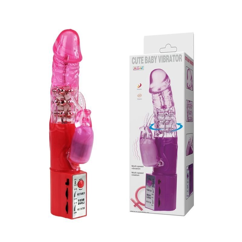 Хайтек вибратор "CUTE BABY VIBRATOR" розовый от компании Секс шоп "More Amore" - фото 1