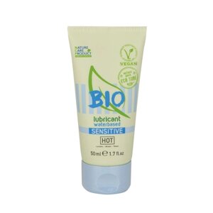 Интимный гель для чувствительной кожи HOT BIO Sensitive 50 мл.