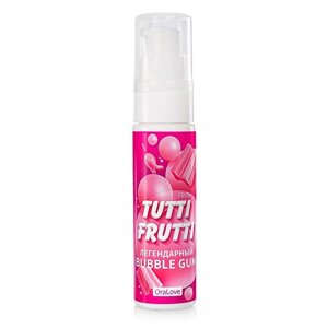 Интимный гель TUTTI-frutti bubble GUM 30 г.