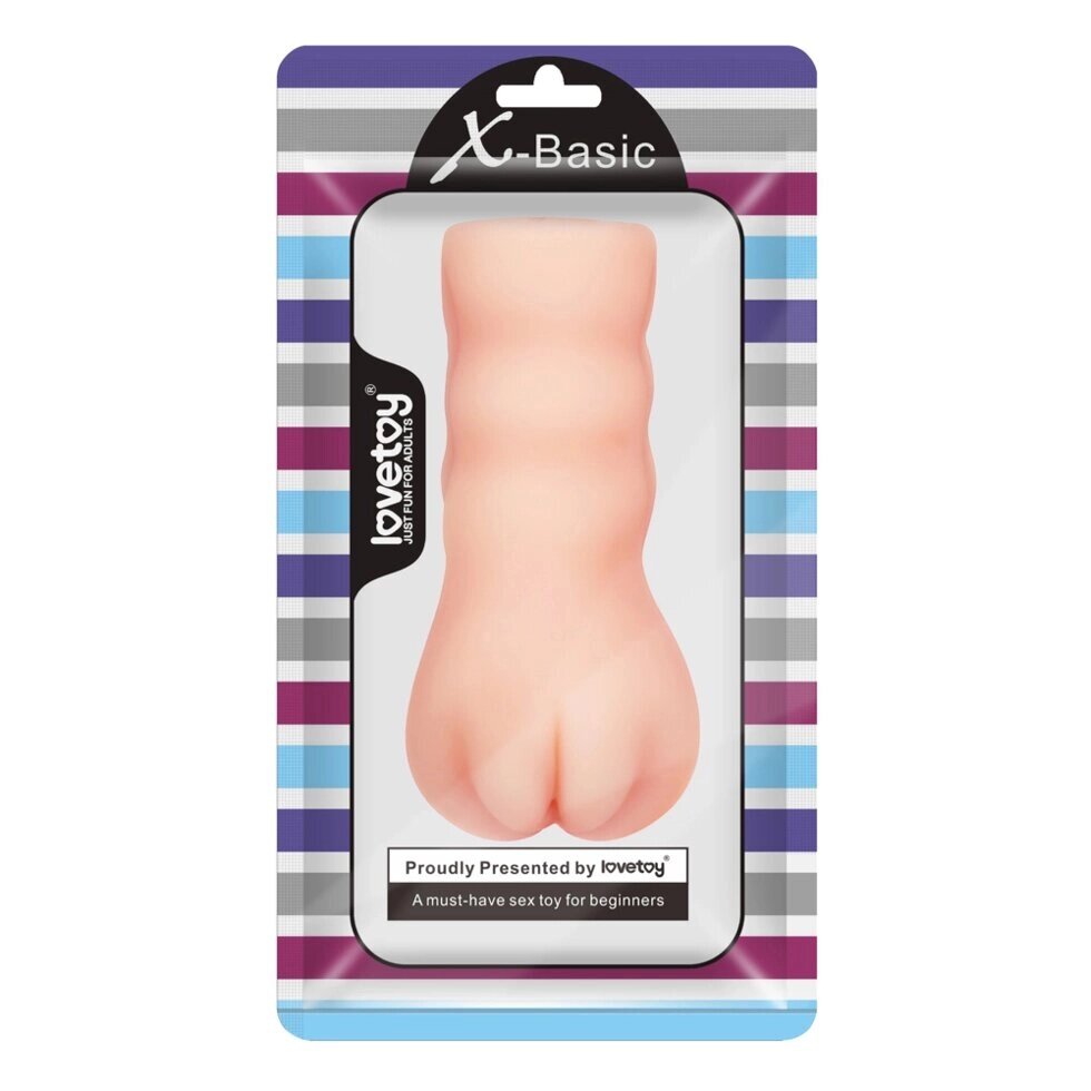 Карманный мастурбатор-вагина X-Basic Pocket Pussy (13*6,5) от компании Секс шоп "More Amore" - фото 1