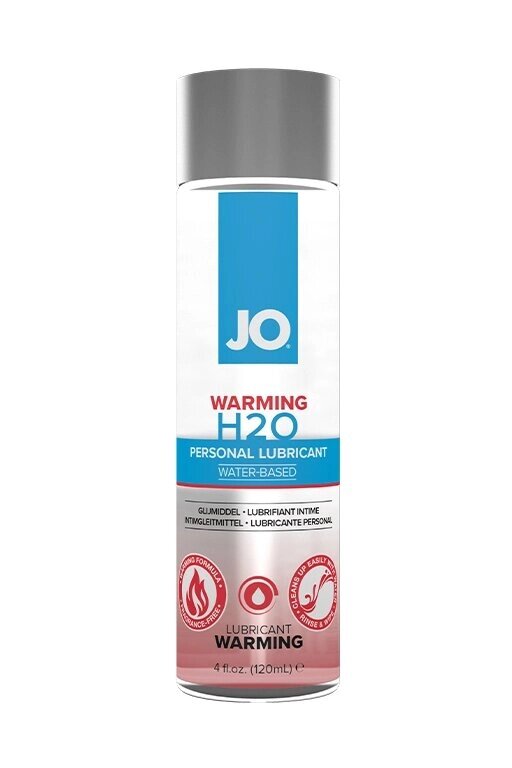 Классический согревающий лубрикант на водной основе / JO H2O Warming 4 oz - 120мл. от компании Секс шоп "More Amore" - фото 1