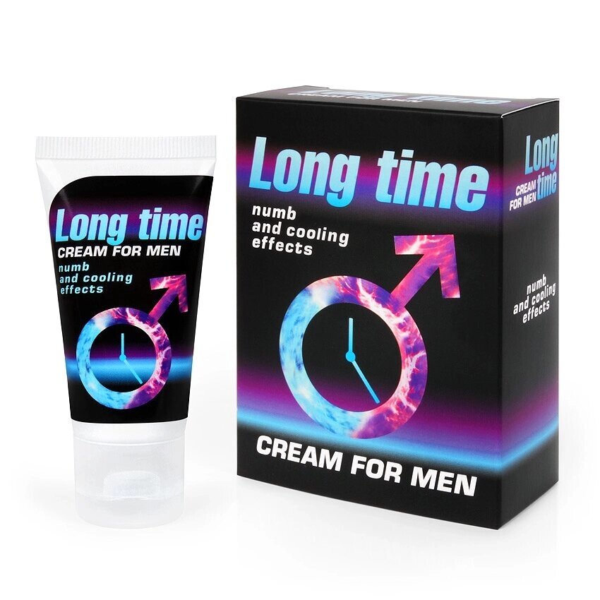 Крем для мужчин LONG TIME серии Sex Expert 25 г от компании Секс шоп "More Amore" - фото 1