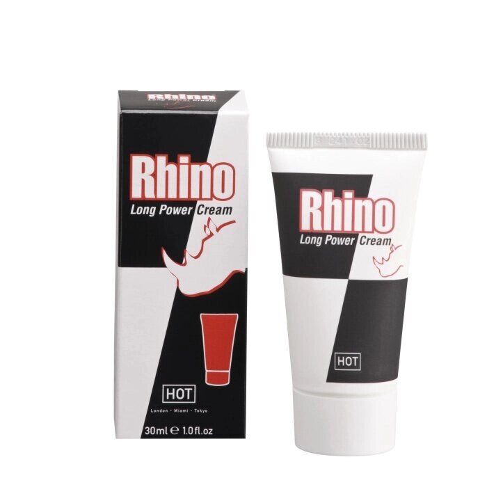 Крем-пролонгатор для мужчин Rhino Long Power Cream 30 мл. от компании Секс шоп "More Amore" - фото 1