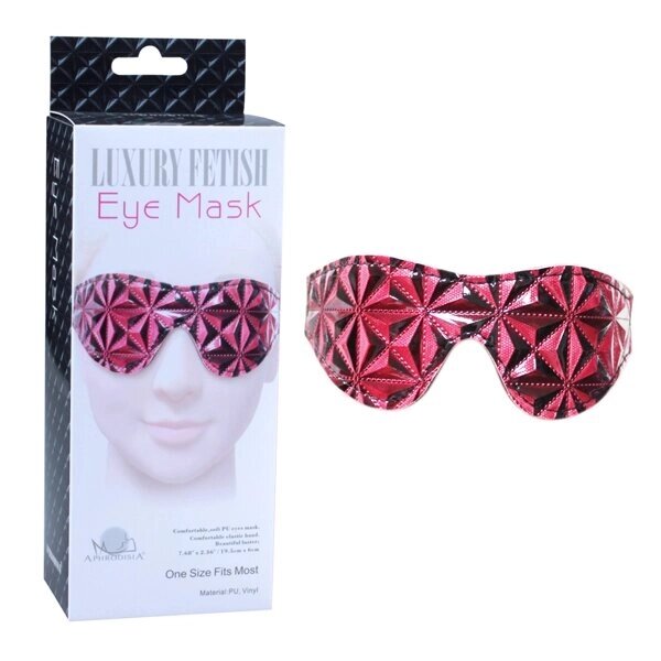 Маска красная EYE MASK от компании Секс шоп "More Amore" - фото 1