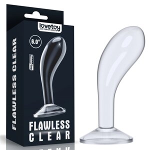 Массажер простаты "Flawless Clear" LOVETOY (15*4,3)