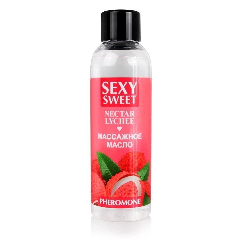 Массажное масло NECTAR LYCHEE с феромонами 75 мл. от компании Секс шоп "More Amore" - фото 1