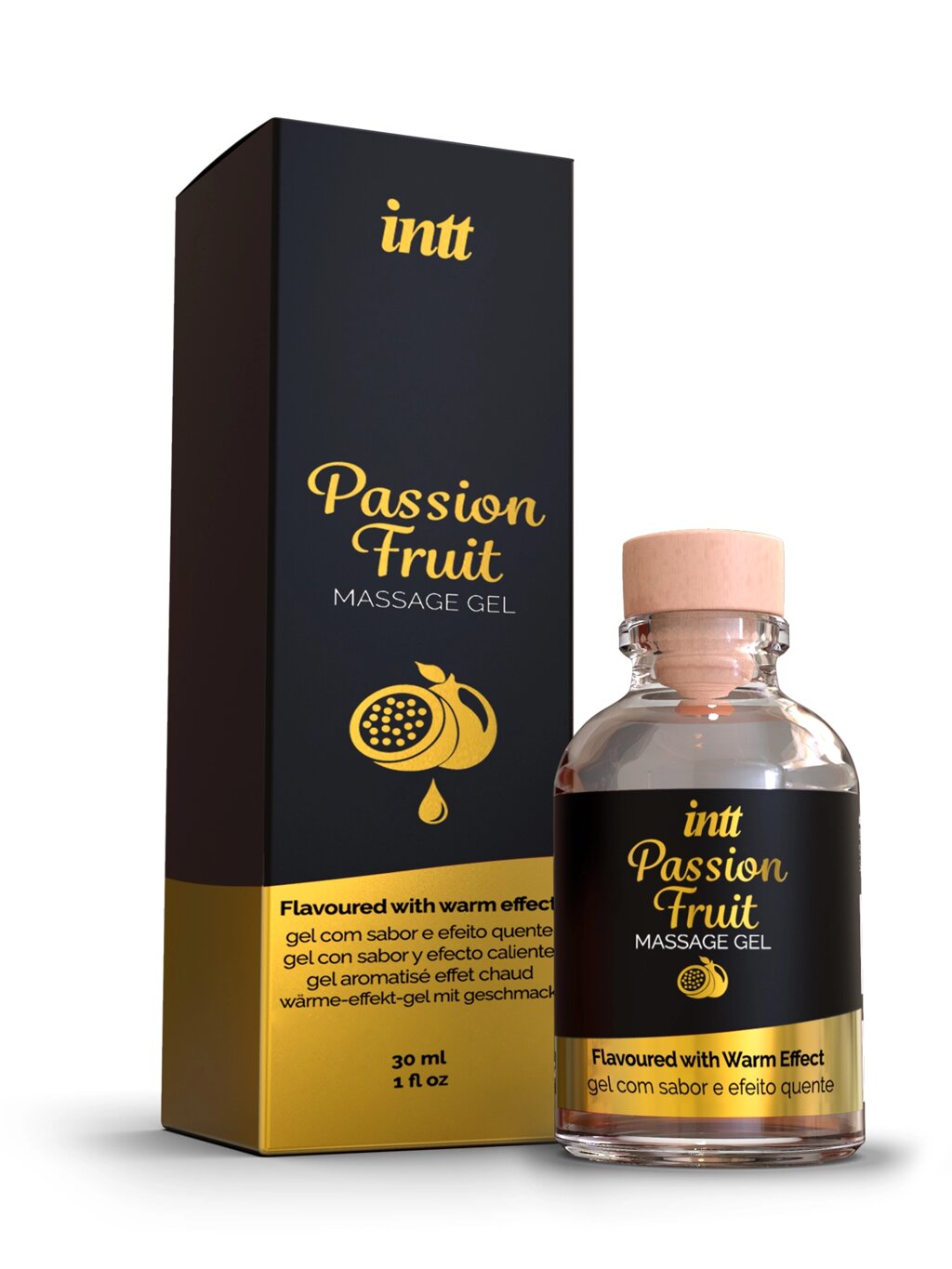 Массажный гель с эффектом тепла, Passion Fruit 30 мл. от компании Секс шоп "More Amore" - фото 1