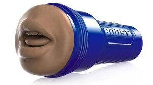 Мастурбатор реалистичный Fleshlight Boost Blow бежевый (рот)