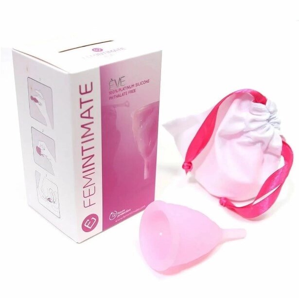 Менструальная чаша ЧАША FEMINTIMATE EVE CUP от компании Секс шоп "More Amore" - фото 1