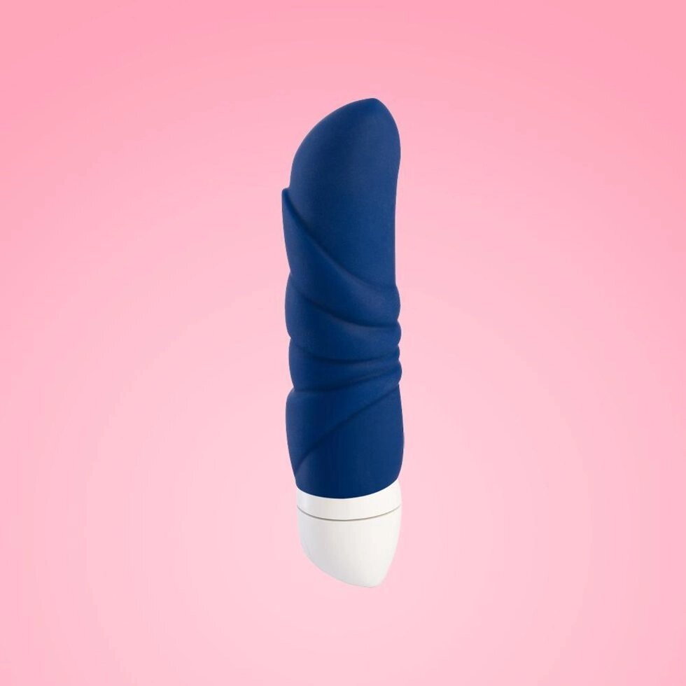 Мини вибратор JAM от Fun Factory (темно-синий) от компании Секс шоп "More Amore" - фото 1