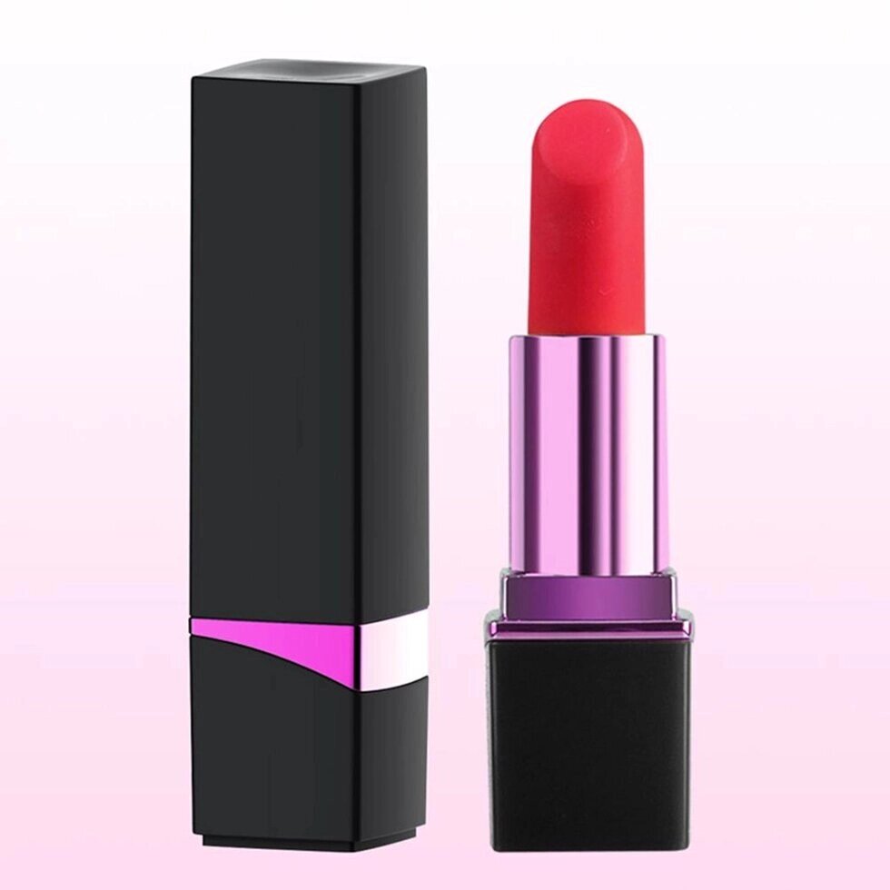 Мини вибратор Lipstick от компании Секс шоп "More Amore" - фото 1