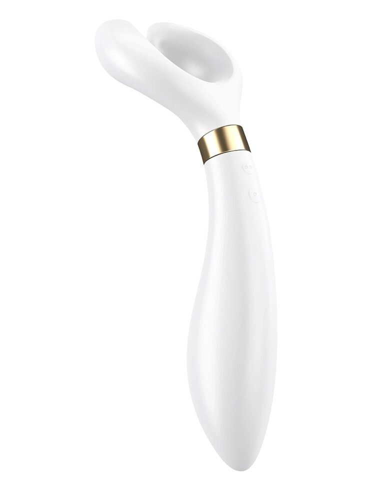 Многофункциональный стимулятор Satisfyer Partner Multifun 3, белый от компании Секс шоп "More Amore" - фото 1