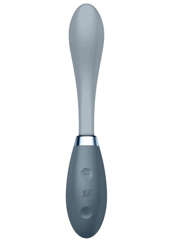 Мульти вибратор Satisfyer G-Spot Flex 3 серый от компании Секс шоп "More Amore" - фото 1