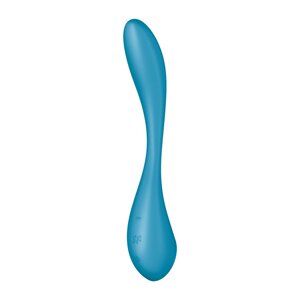 Мульти вибратор Satisfyer G Spot Flex 5+ бирюзовый (Connect APP)