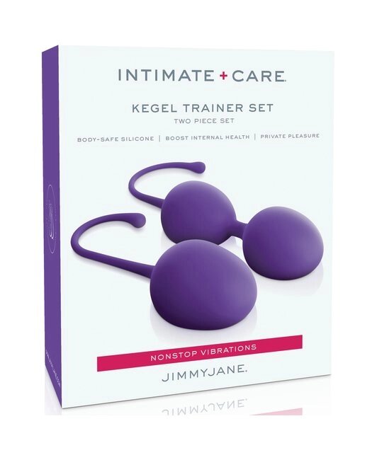 Набор тренажеров кегеля фиолетовый JIMMYJANE от компании Секс шоп "More Amore" - фото 1
