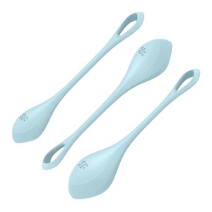 Набор вагинальных шариков Satisfyer Yoni Power 2 light blue