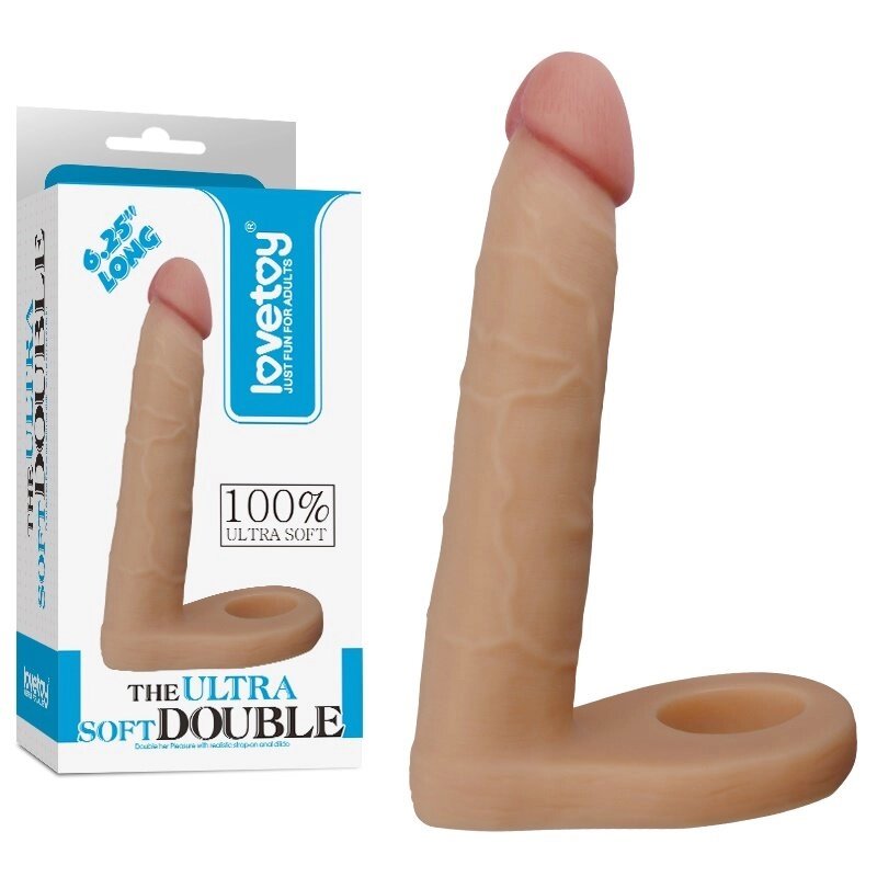 Насадка Double (15,8 см) от компании Секс шоп "More Amore" - фото 1
