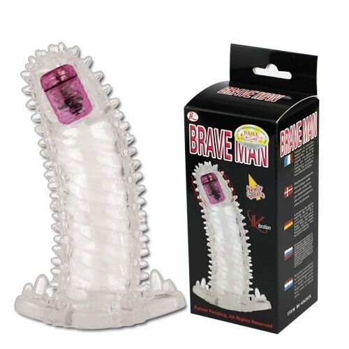 Насадка на пенис с вибрацией на кончике от компании Секс шоп "More Amore" - фото 1