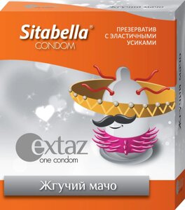 Насадка стимулирующая Sitabella Extender Жгучий мачо