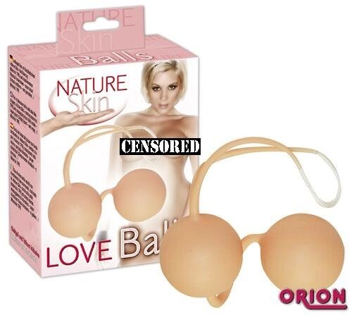 Nature Skin Шарики вагинальные Colours телесные  от компании Секс шоп "More Amore" - фото 1