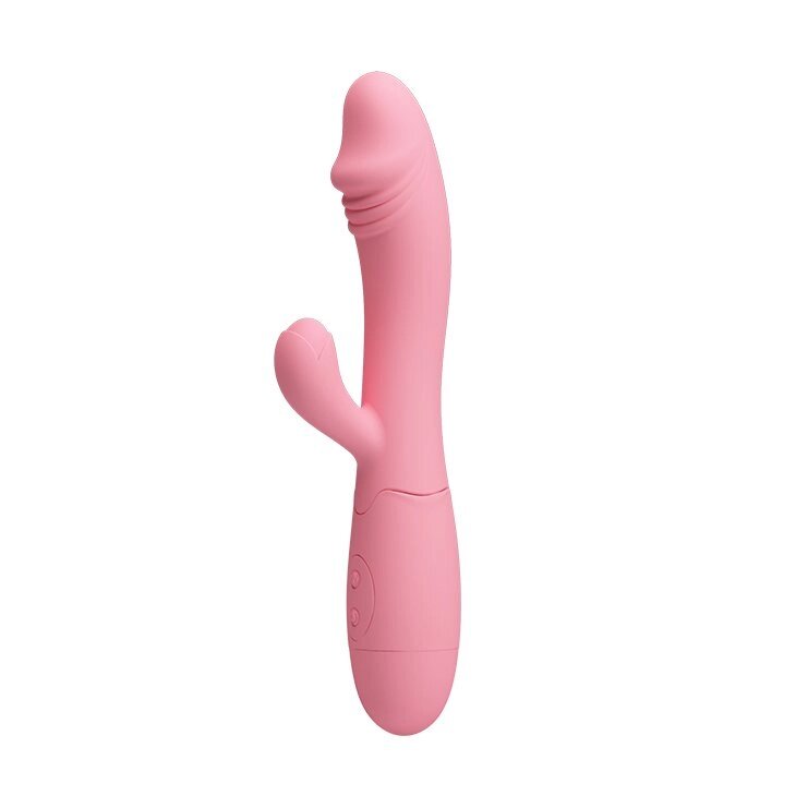 Нежно-розовый вибратор Snappy от компании Секс шоп "More Amore" - фото 1