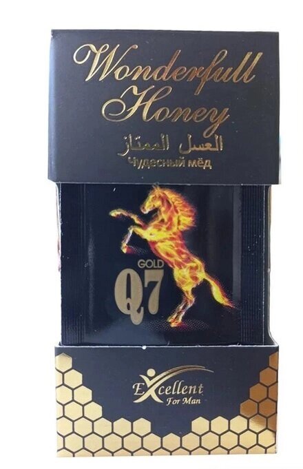 Новый мёд Q7 для мужчин 7 шт. от компании Секс шоп "More Amore" - фото 1