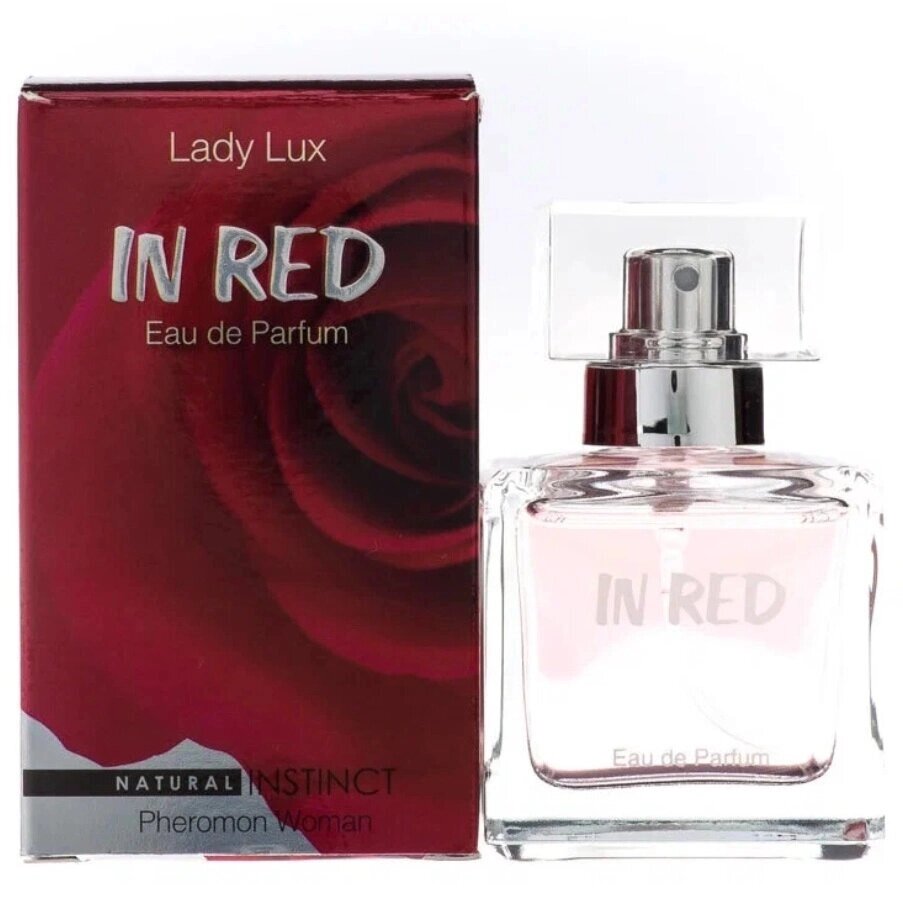 Парфюмерная вода Natural Instinct Lady Lux  "IN RED" 50 мл. от компании Секс шоп "More Amore" - фото 1