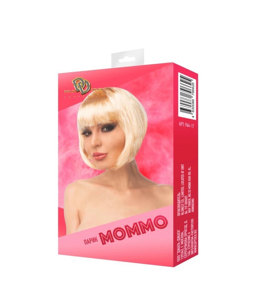 Парик "Моммо" (короткий, прямой/цв. бежевый) от компании Секс шоп "More Amore" - фото 1