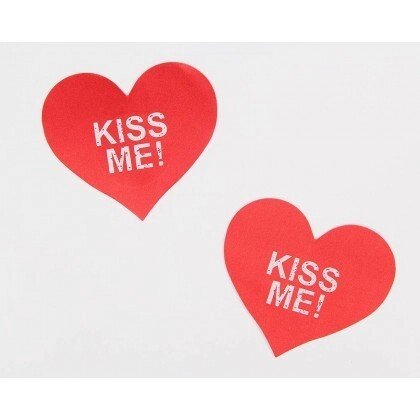 Пестисы сердечко Kiss me от компании Секс шоп "More Amore" - фото 1