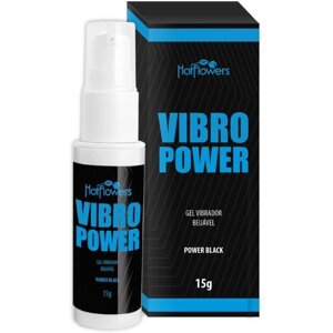 Жидкий вибратор VIBRO POWER со вкусом мяты для оральных ласк (15 гр.)