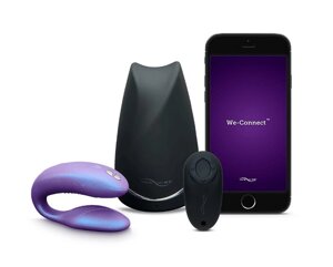 WE-VIBE Sync Cosmic Вибратор для пар фиолетовый