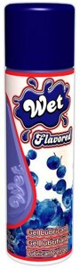 Любрикант (смазка) «WET Wild Blueberry» (черника)
