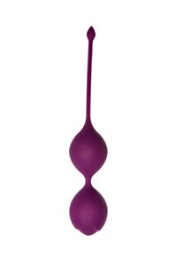 Шарики Кегеля со смещенным центром тяжести Delta, 3,5 x 20 см , цвет сливовый (One Size) в Алматы от компании Секс шоп "More Amore"