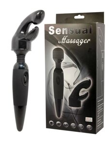 Вибромассажер Sensual (с доп. насадкой)