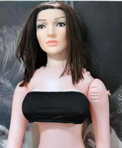 Секс кукла шатенка - реалистичная (Вагина + Анус) в Алматы от компании Секс шоп "More Amore"