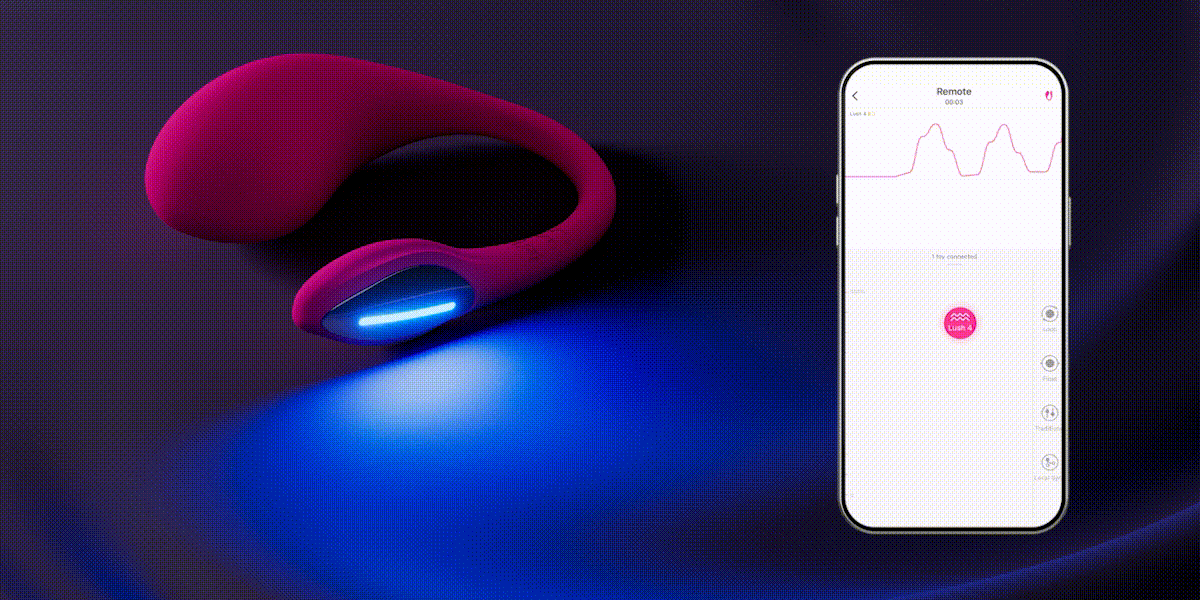Включите LED-подсветку через приложение Lovense Remote и наблюдайте, как цвета меняются с разной интенсивностью вибрации. Чтобы выключить, просто перейдите в «Настройки» > «Включить/Выключить LED-подсветку».
