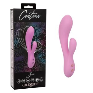 Ультрагибкий вибратор кролик CONTOUR ZOIE от Calexotics