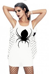 Платье «паук» размер S, белое в Алматы от компании Секс шоп "More Amore"