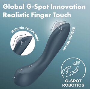 Вибратор для точки G Satisfyer G-Spot Wave 4 синий