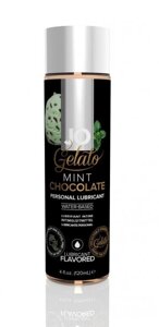 Вкусовой лубрикант "Мятный шоколад" / JO Gelato Mint Chocolate 4oz - 120 мл.