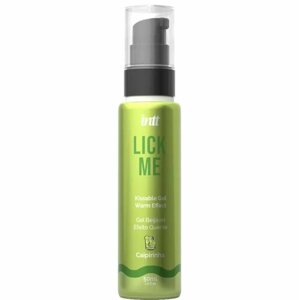 Гель со вкусом "Кайпиринья" LICK ME с согревающим эффектом от INTT 50 мл